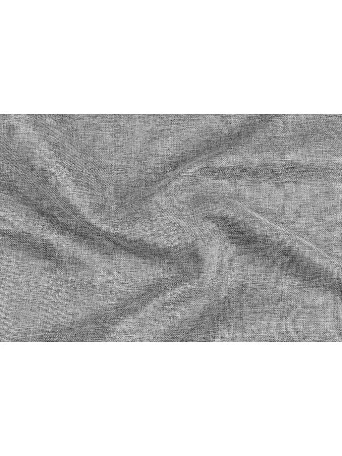 Ösenvorhang "Luxe" in Silbergrau