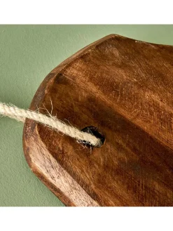 Servierplatte in Braun