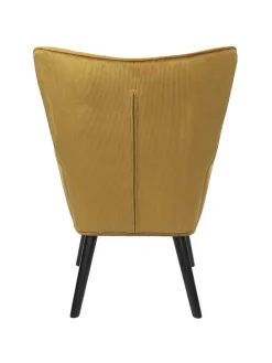 Sessel ''Giulia'' in Gelb - (B)68 x (H)96 x (T)75 cm