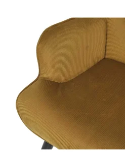 Sessel ''Giulia'' in Gelb - (B)68 x (H)96 x (T)75 cm