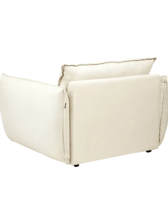 Sessel KUNES in Beige - (W) 124 x (H) 78 x (L) 94 cm