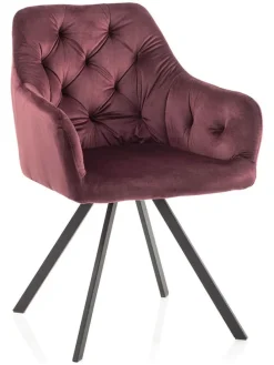 Sessel "Wrap" in Rot - (B)58 x (H)84 x (T)57 cm