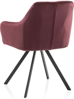 Sessel "Wrap" in Rot - (B)58 x (H)84 x (T)57 cm