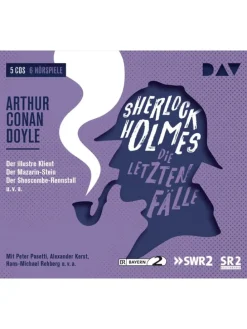 Sherlock Holmes 6 - Die letzten Fälle | Hörspiele mit Peter Pasetti,...