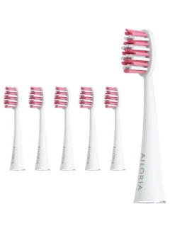 SHINE BRIGHT Ersatzbürstenköpfe 6er Set in rosa