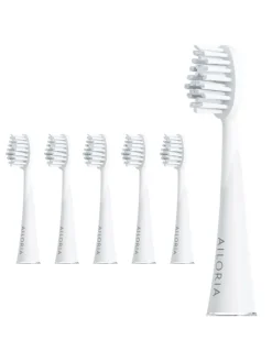 SHINE BRIGHT Extra Clean Ersatzbürstenköpfe 6er Set in weiß