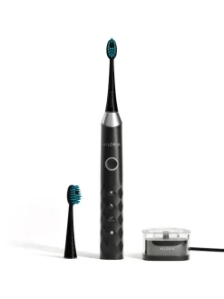 SHINE BRIGHT USB-Schallzahnbürste in schwarz