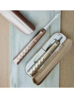 SHINE BRIGHT USB-Schallzahnbürste in roségold