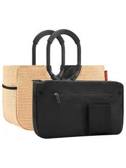 Shopper "M" in Beige - (B)40 x (H)26 x (T)20 cm