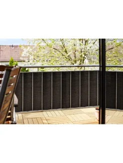 Sichtschutz in Braun - (L)300 x (B)75 cm