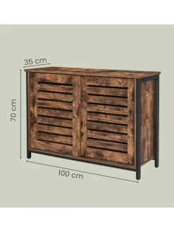 Sideboard in Braun - (B)100 x (H)70 x (T)35 cm