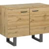 Sideboard TIMBER in Braun/Grau - (W) 94 x (H) 79 x (L) 42 cm