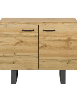 Sideboard TIMBER in Braun/Grau - (W) 94 x (H) 79 x (L) 42 cm
