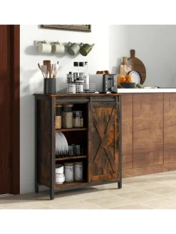 Sideboard 70x30x81cm in Braun