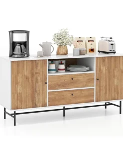 Sideboard 150x45x74cm in Weiß