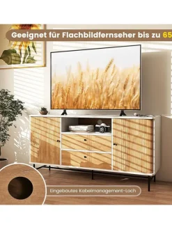 Sideboard 150x45x74cm in Weiß