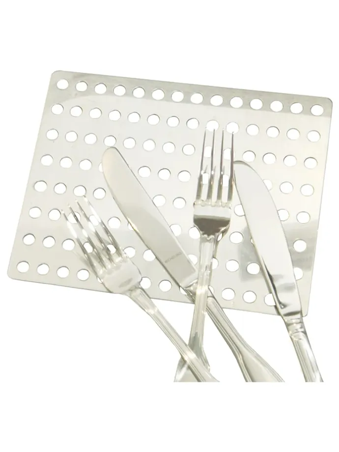 Silberreiniger in Silber - (B)18,7 x (H)15,7 cm