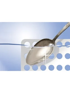 Silberreiniger in Silber - (B)18,7 x (H)15,7 cm