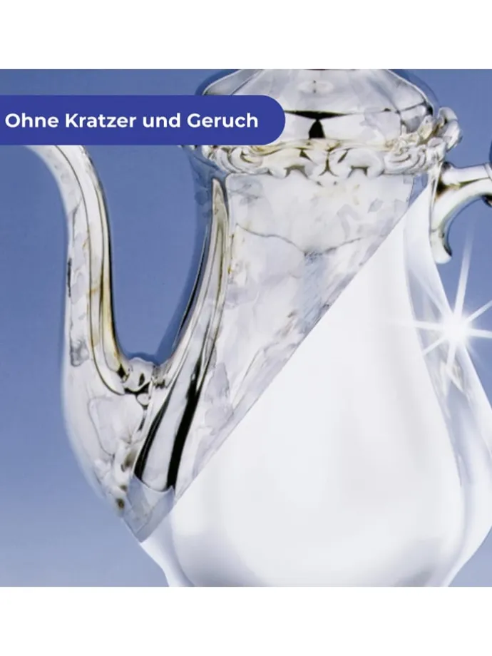 Silberreiniger in Silber - (B)18,7 x (H)15,7 cm