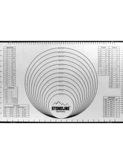 Silikon-Backmatte in Grau - (L)40 x (B)60 cm