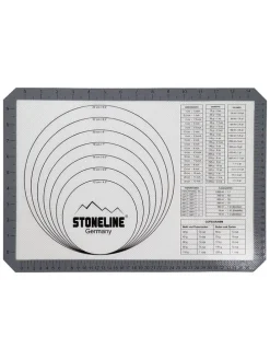 Silikon-Backmatte in Grau - (L)29,5 x (B)42 cm