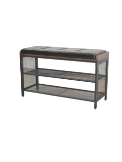 Sitzbank Mano in schwarz