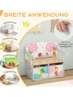 Sitzgruppe 3 in1 in Weiß