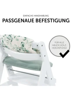 Sitzkissen / Hochstuhlauflage für Alpha Hochstuhl in gruen,bunt