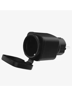 Smart WLAN Aussensteckdose in Schwarz