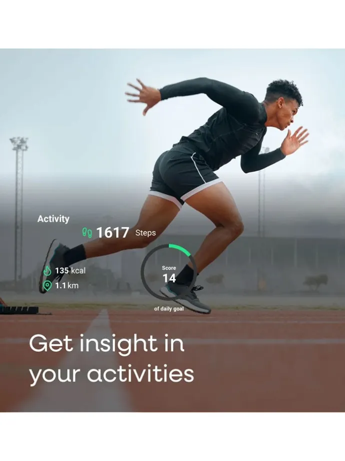 Smart-Ring "Core Plus" in Silber