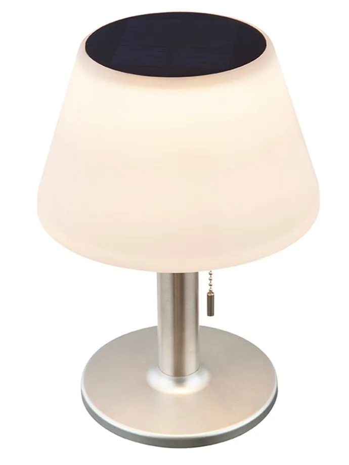 Solarleuchte in Weiß - (B)19,5 x (H)28 cm