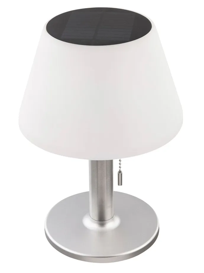 Solarleuchte in Weiß - (B)19,5 x (H)28 cm