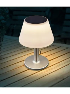 Solarleuchte in Weiß - (B)19,5 x (H)28 cm