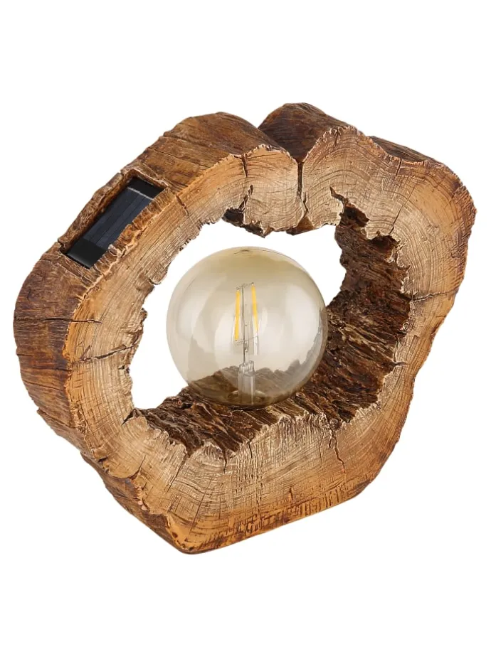 Solarleuchte "SOLAR" in brown