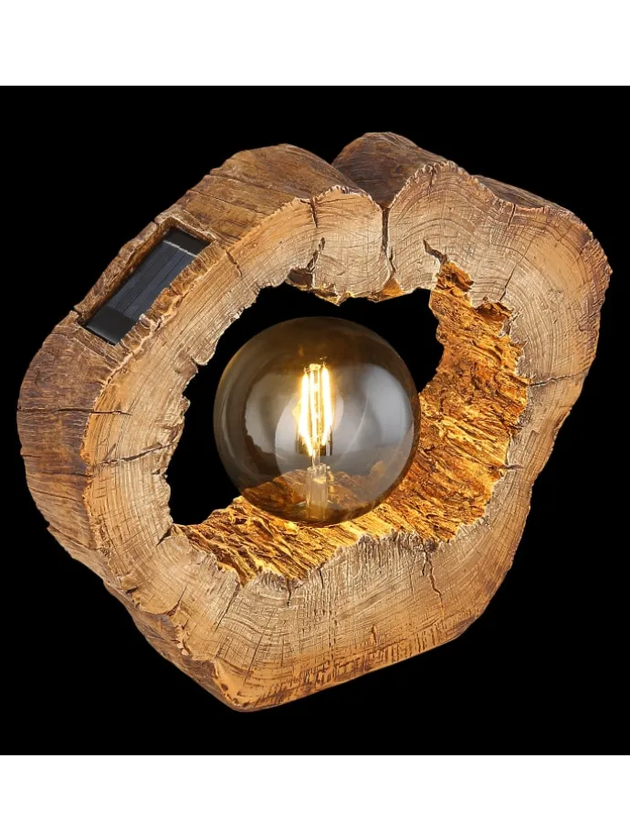 Solarleuchte "SOLAR" in brown