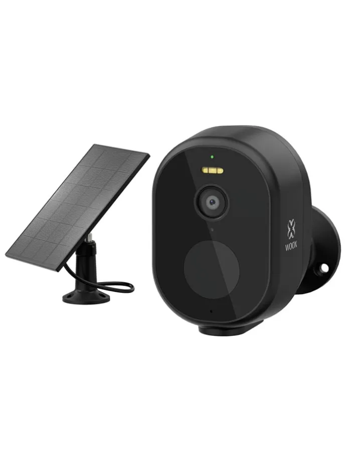 Solar-Outdoor-Kamera "R4253-W" in Weiß