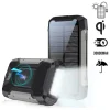 Solar-Powerbank 30.000 mAh in Grau