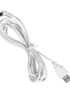 Solar-Stehleuchte in Weiß/ Schwarz - (H)150 cm