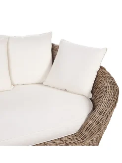 Sonneninsel CAVO in /Beige - (W) 227 x (H) 80 x (L) 124 cm