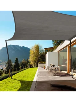 Sonnensegel in Grau - (L)350 x (B)350 cm