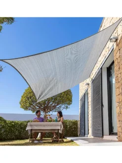 Sonnensegel in Grau - (L)300 x (B)400 cm
