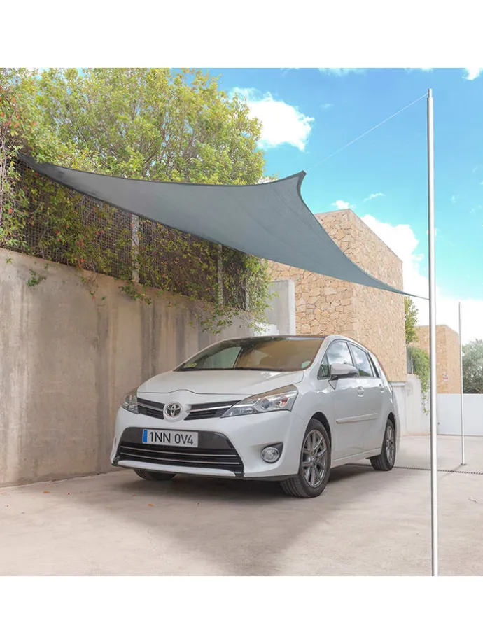 Sonnensegel in Grau - (L)300 x (B)400 cm