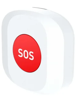 SOS-Schalter "R7052 Zigbee" in Weiß/ Rot