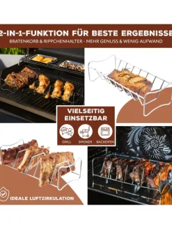 Spare Ribs- und Bratenhalter