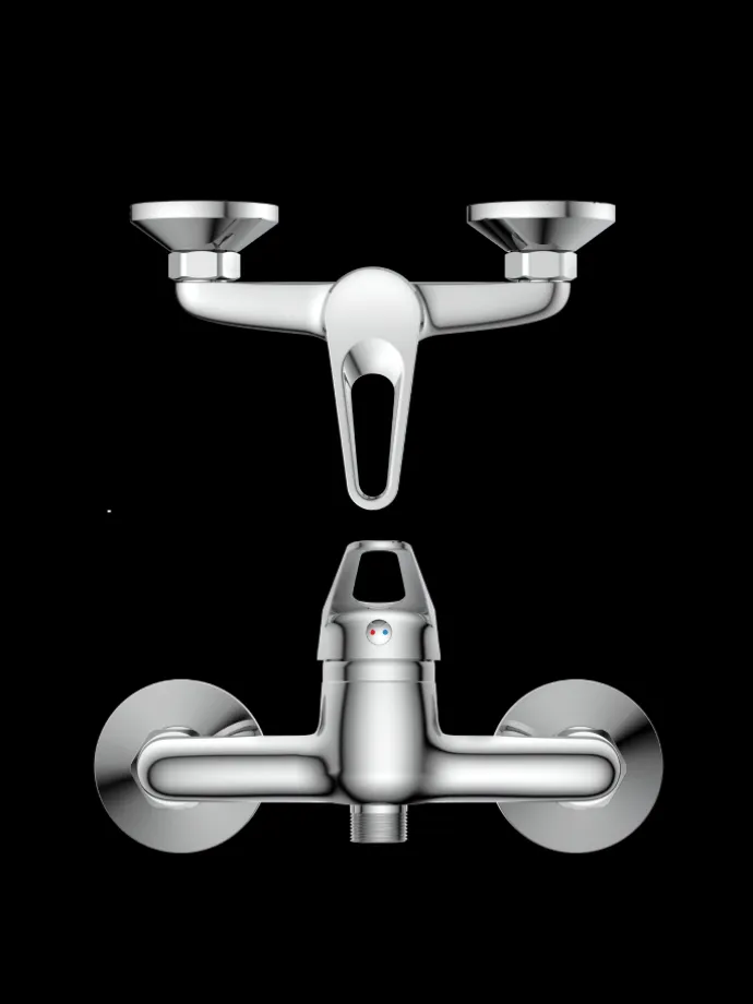 SPEED Duscharmatur, Chrom