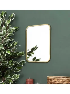 Spiegel in Gold - (L)34 x (B)25 cm