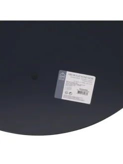 Spiegel in Schwarz - Ø 55 cm