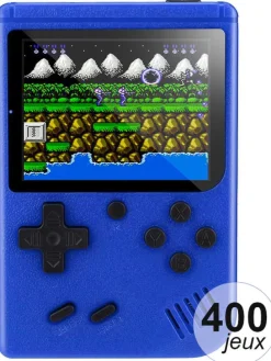 Spielkonsole "Rétro" in Blau - ab 8 Jahren