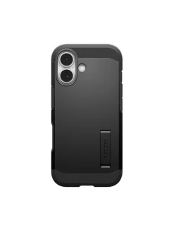 Spigen Tough Armor T mit Magnetfunktion Hülle iPhone 17 Schwarz in Schwarz