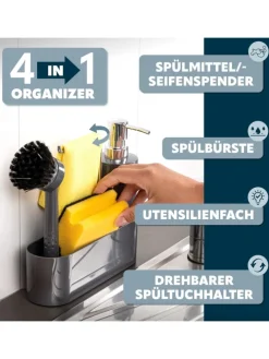 Spülbecken Organizer ca. 22 x 21 x 6,7 cm (B/H/T)